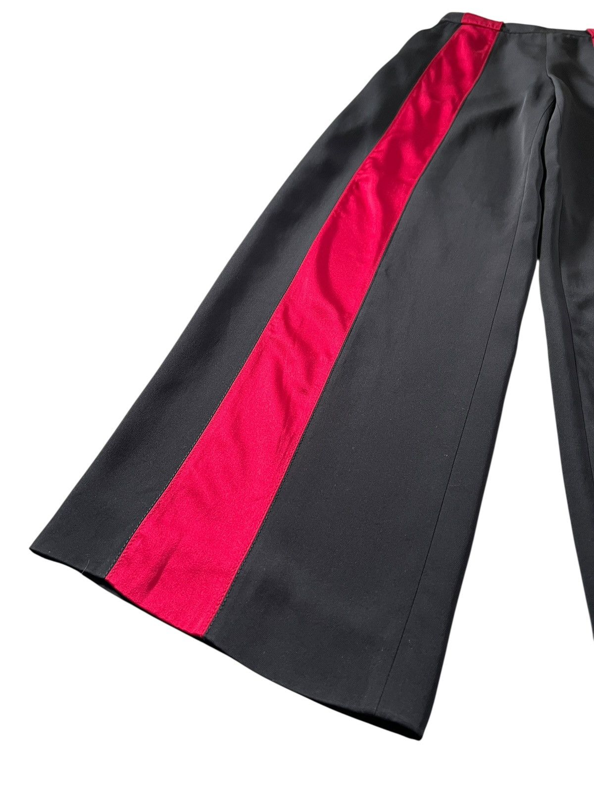 Marni Marni Satin Trimmed Crepe Wide Leg Pants Size 30" / US 8 / IT 44 - 7 Thumbnail