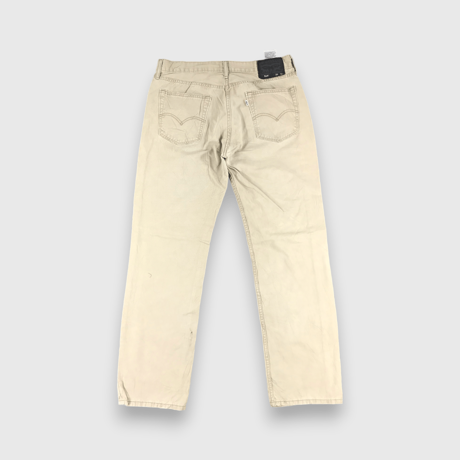 Levi's Vintage Levis Jeans 514 White Tab-J859 Size US 33 - 2 Thumbnail