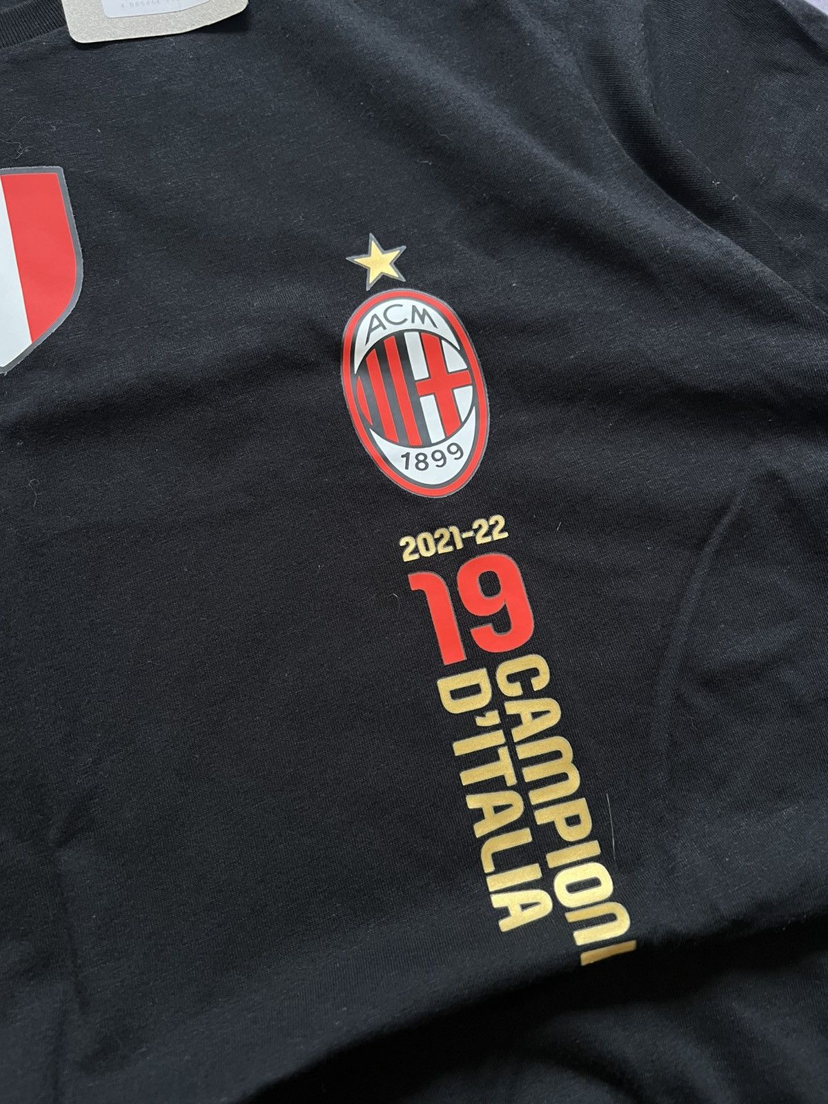 Puma AC Milan Scudetto 2022 T-Shirt Black Size XL New Size US XL / EU 56 / 4 - 5 Thumbnail