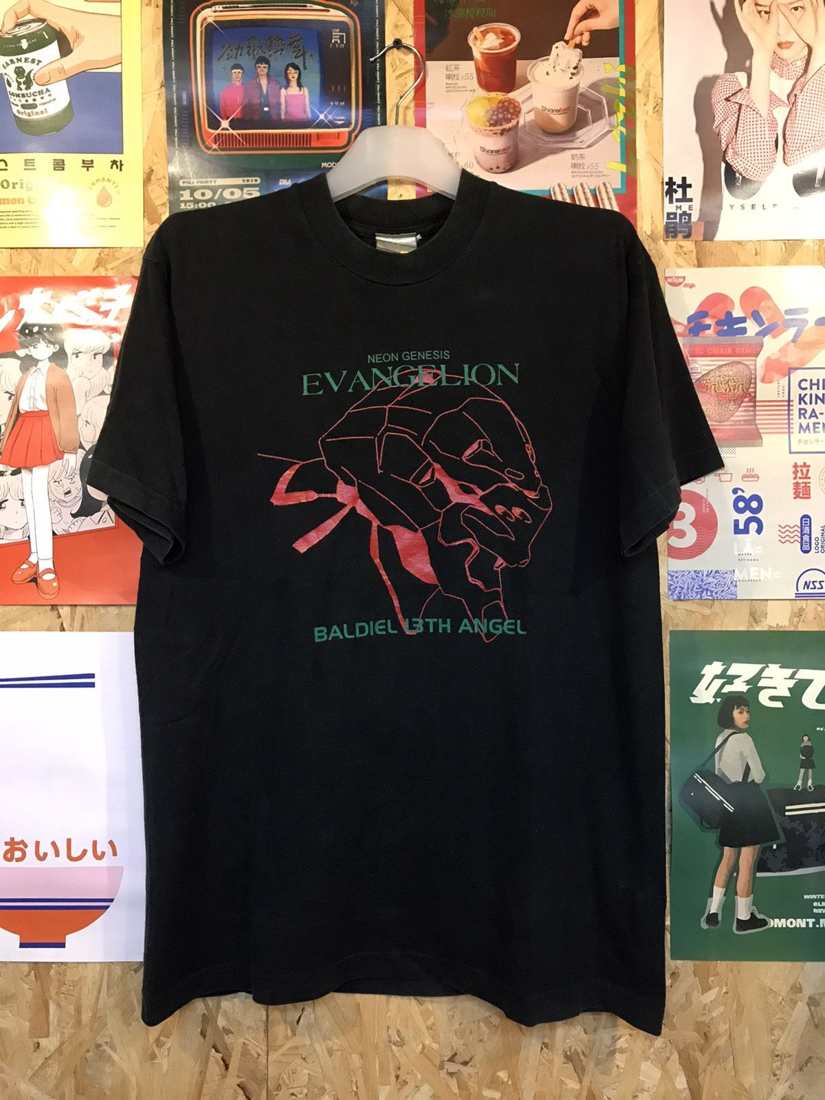 Anime Anime Neon Genesis Evangelion CyberGraphic Vintage Tee Shirt Size US M / EU 48-50 / 2 - 1 Thumbnail