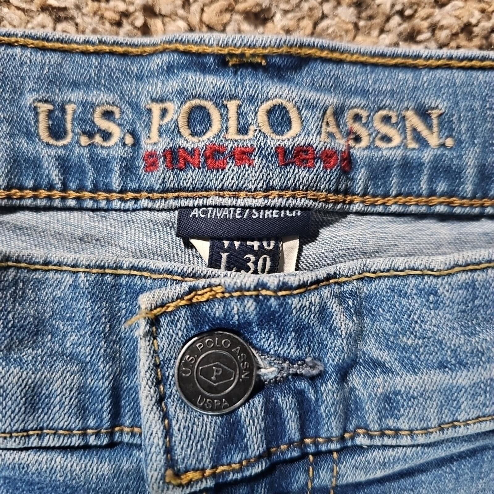 U.S. Polo Assn. U.S. Polo Assn Men's Straight Activate/stretch Jeans 40x30 Size US 40 / EU 56 - 3 Thumbnail