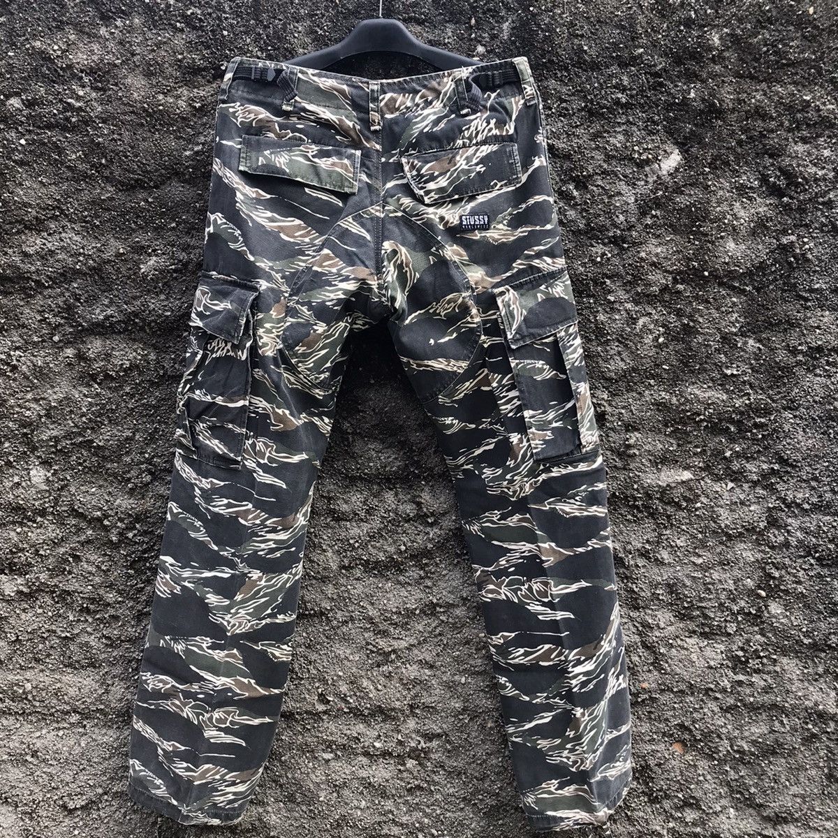 Stussy Stussy Cargo Pants Tiger Camo Size US 31 - 2 Thumbnail