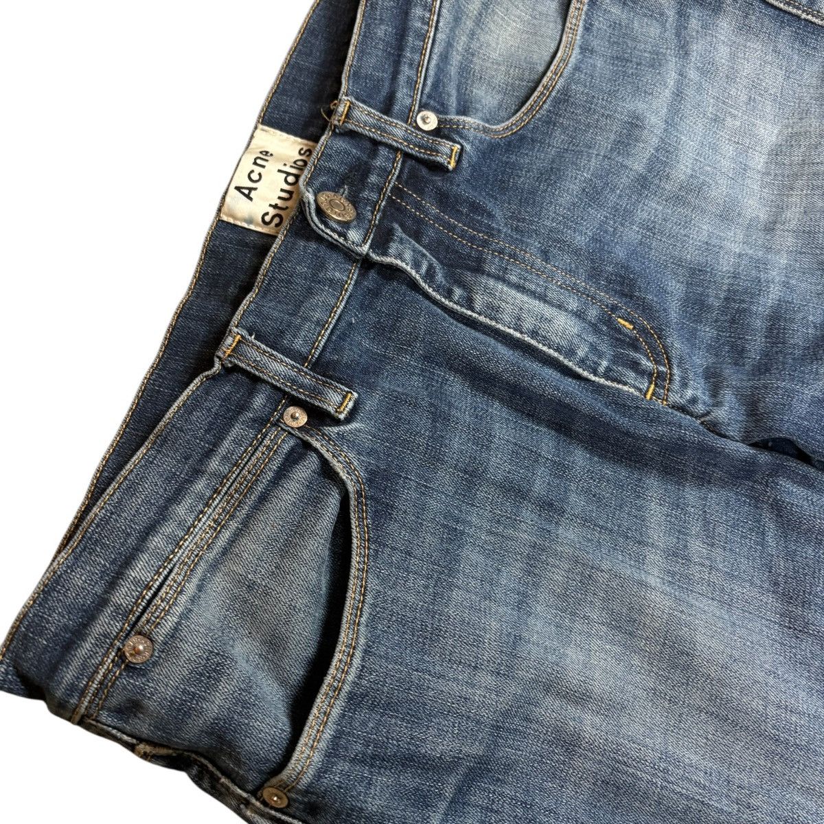 Acne Studios Acne Studios Max Prince Jeans Blue Slim 32 Archive Vintage Size US 32 / EU 48 - 4 Thumbnail