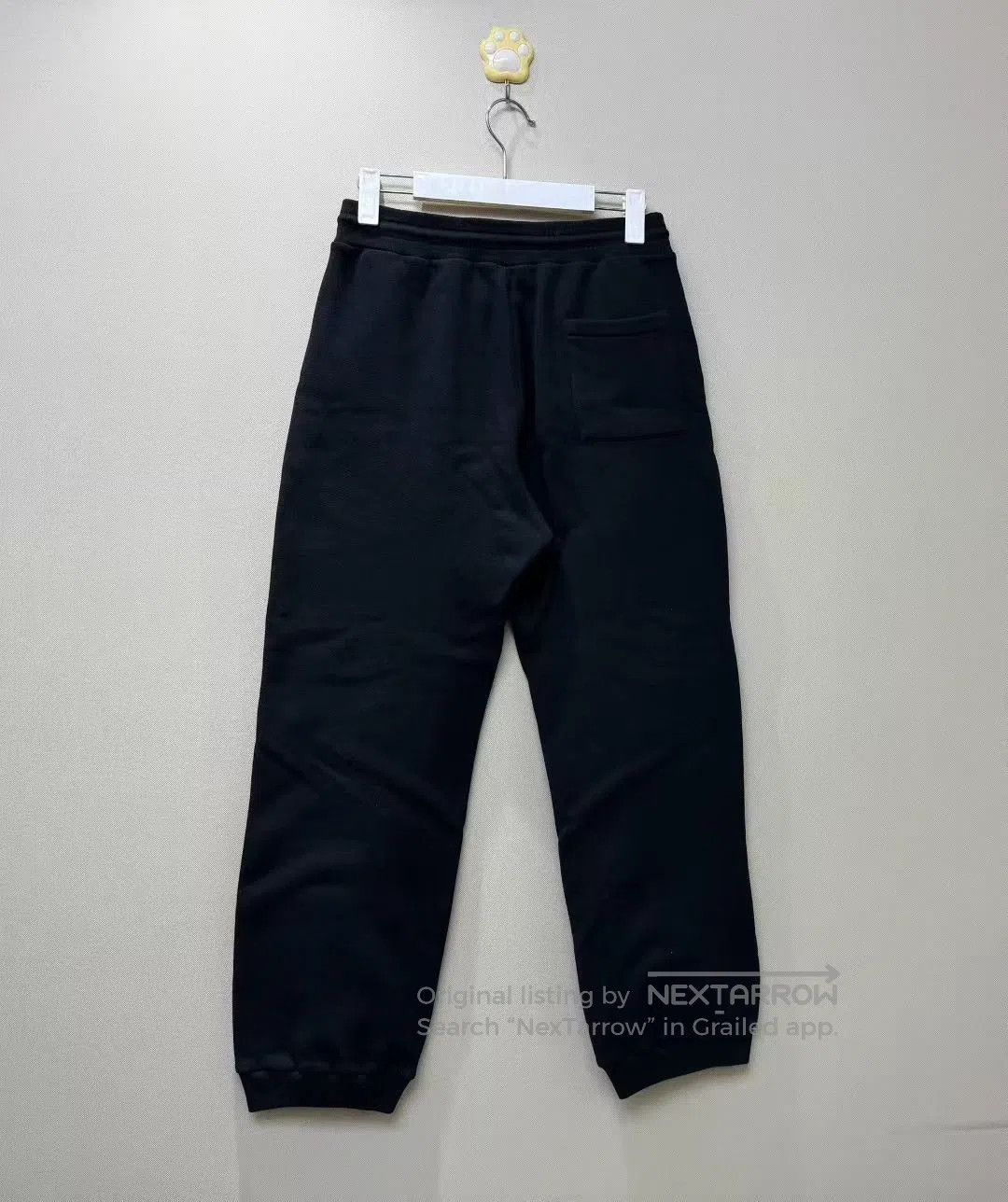 Louis Vuitton Louis Vuitton Black Embroidered Letter Trousers. Size US 38 / EU 54 - 4 Thumbnail