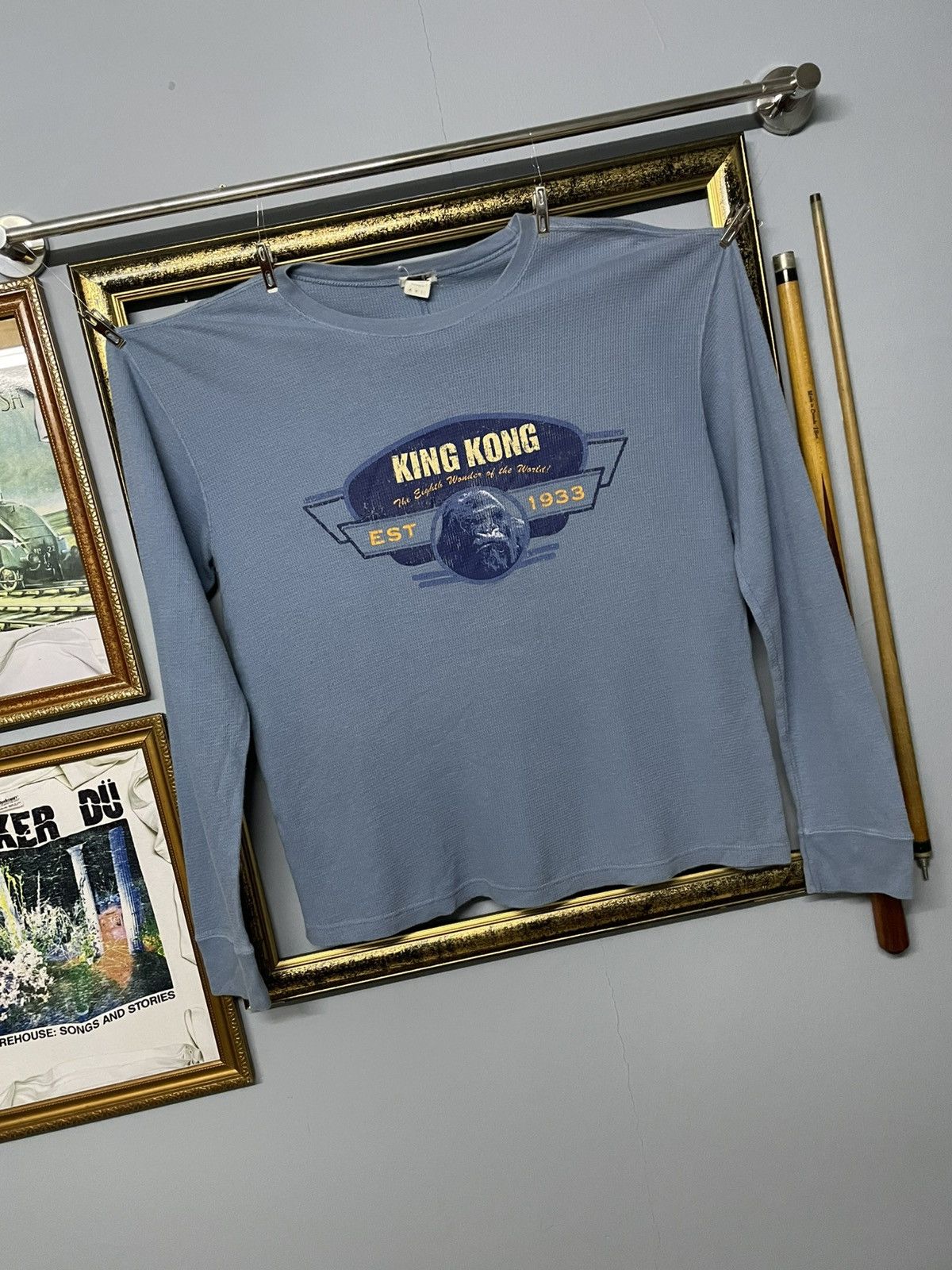 Vintage Vintage Y2K King Kong The Movier Thermal Distressed Tee Size US L / EU 52-54 / 3 - 2 Thumbnail