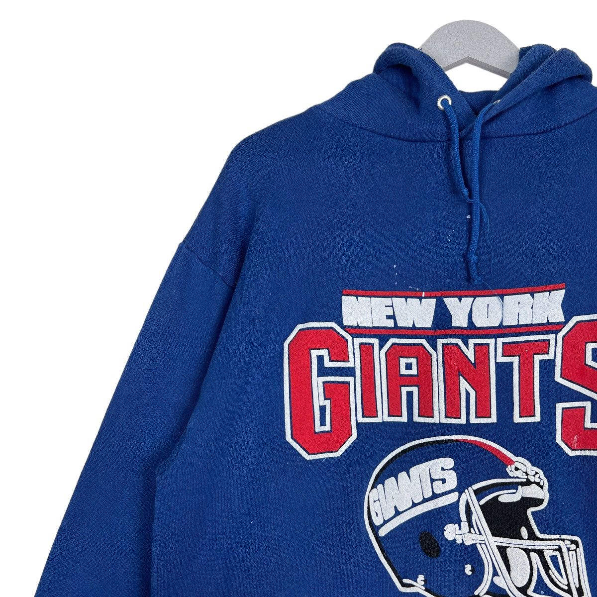 NFL 🔥 VINTAGE NFL NEW YORK GIANTS HOODIES JERZEES MADE IN USA Size US XL / EU 56 / 4 - 7 Thumbnail