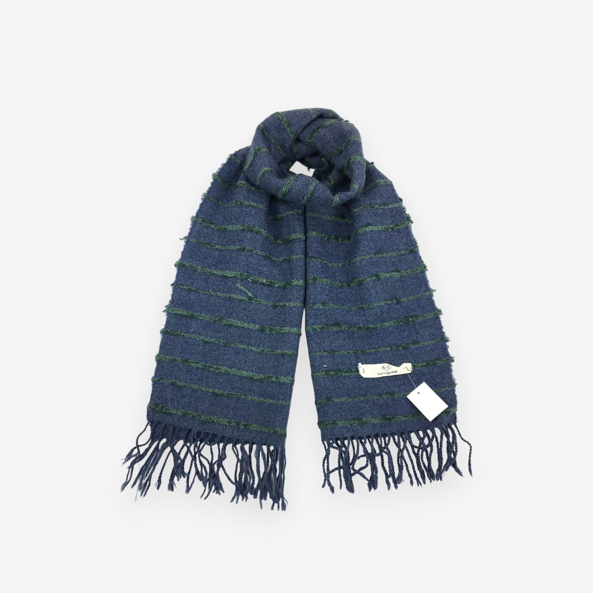 Vintage Karl Lagerfeld Scarf Muffler Wool Cashmere Scarves