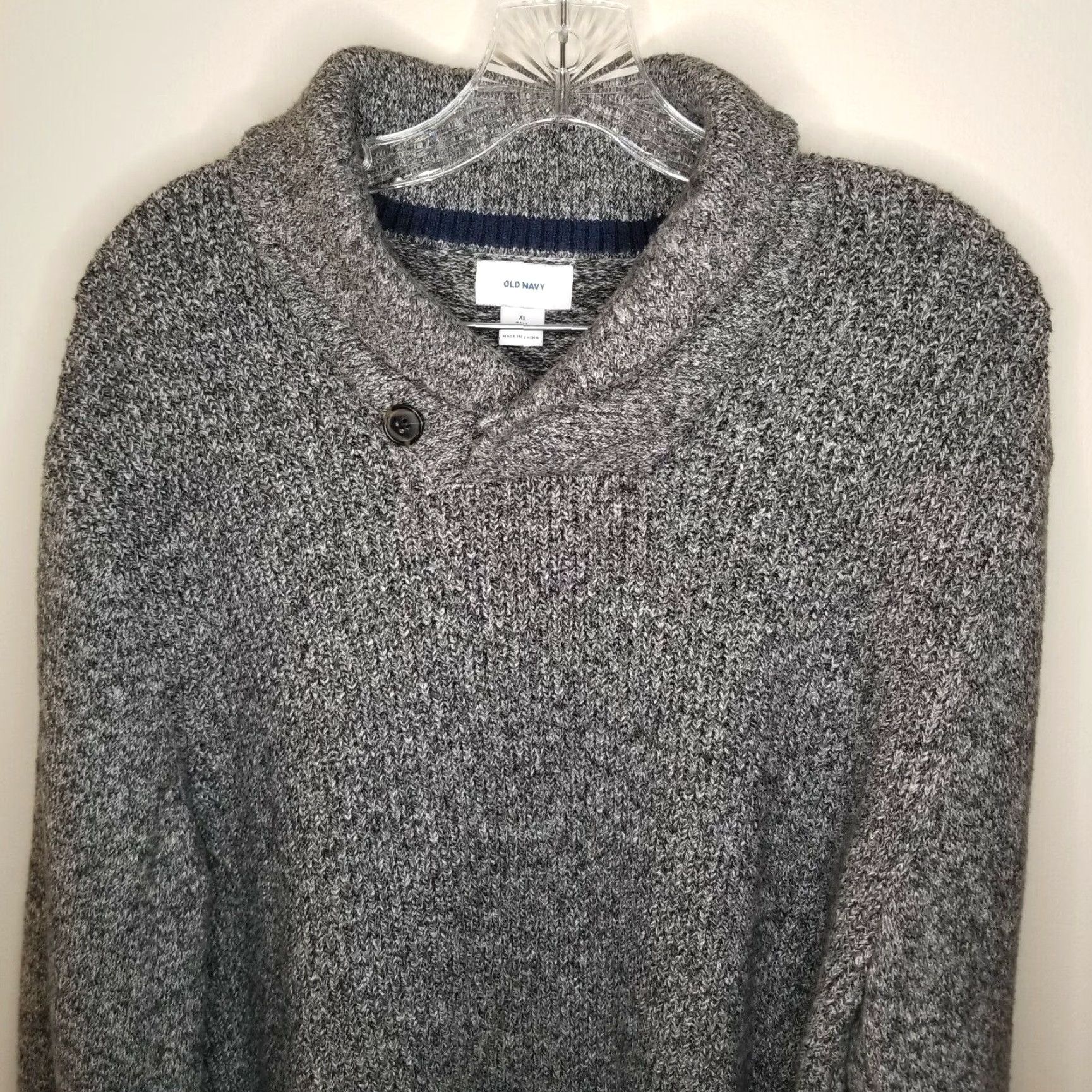 Old Navy Old Navy Sweater Adult XLT Gray Long Sleeve Pullover Mens Size US XL / EU 56 / 4 - 2 Thumbnail