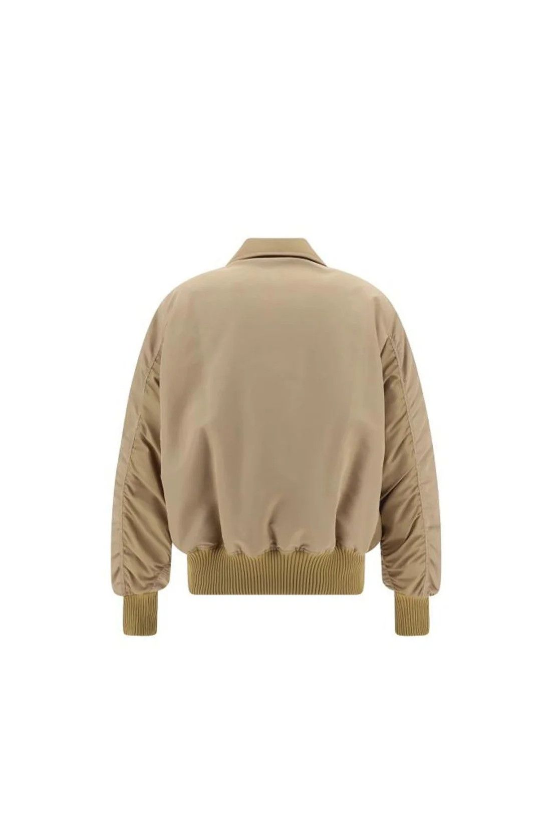 Palm Angels o1y0325 Logo Bomber Jacket in Beige Size US S / EU 44-46 / 1 - 4 Thumbnail