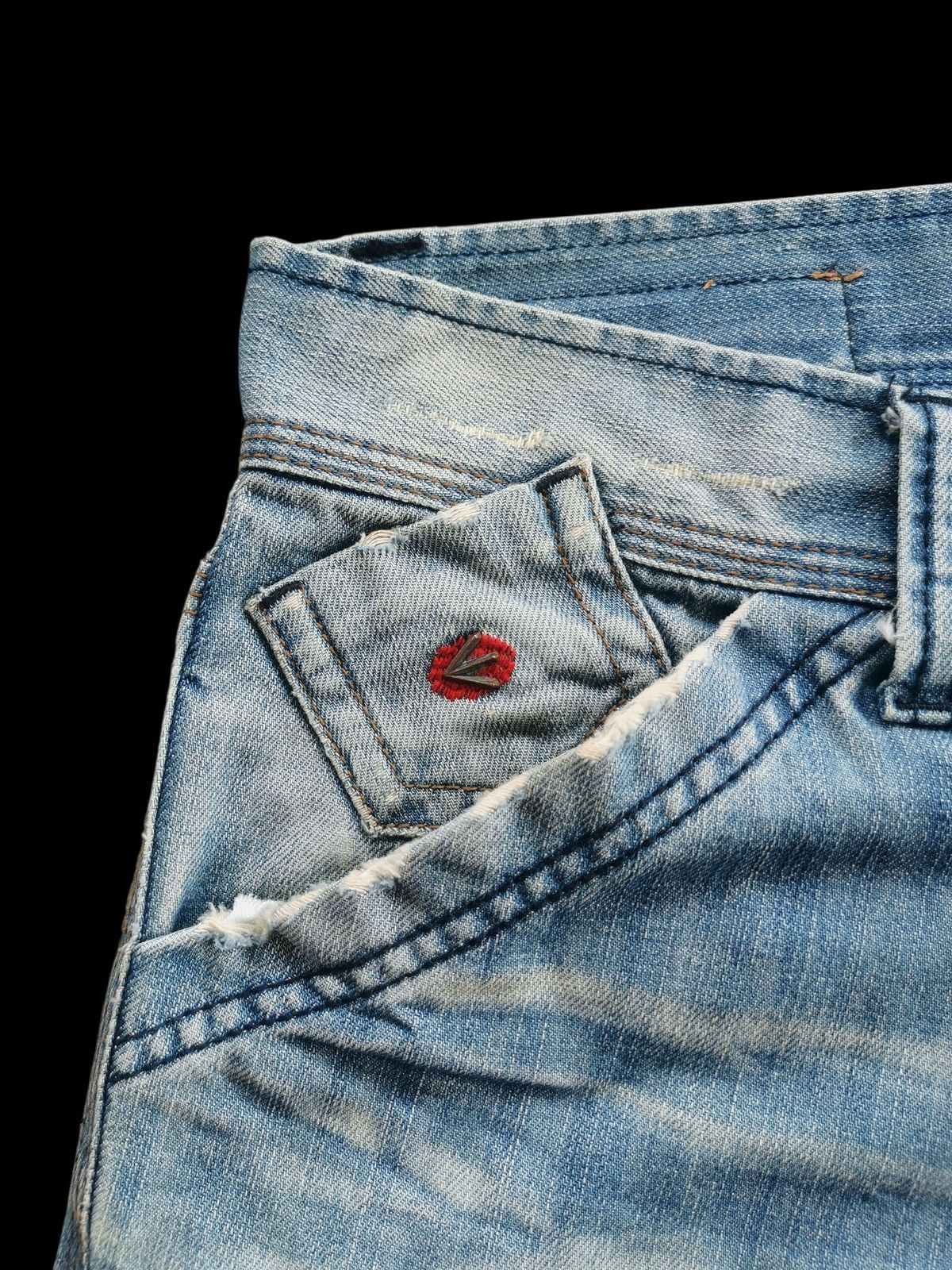 Ed Hardy Y2K Energie Style Clash Jeans Size 30 Vintage Denim Size US 30 / EU 46 - 13 Thumbnail