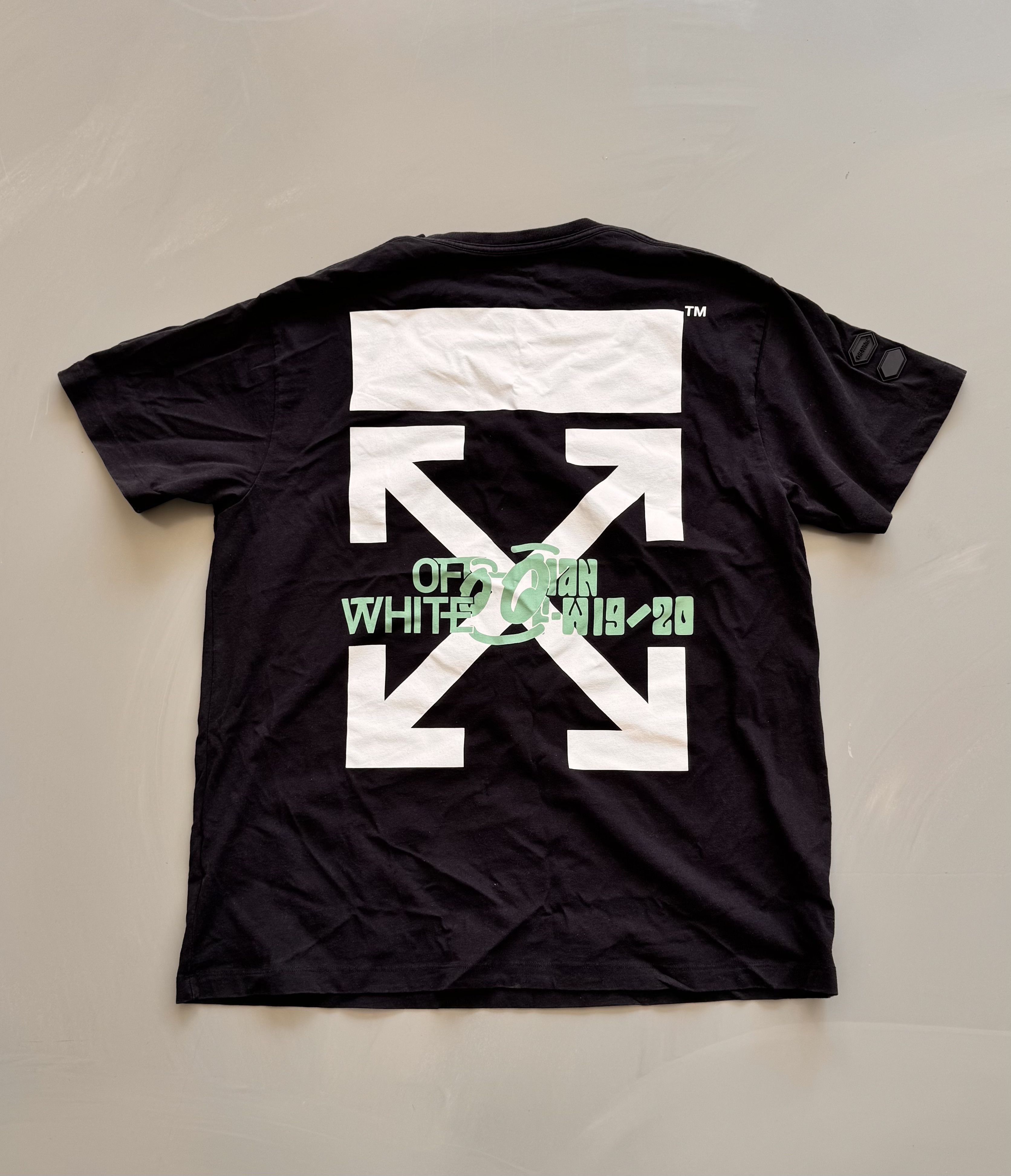 Off-White Off-White “Waterfall” Graphic Oversized T-Shirt Size US M / EU 48-50 / 2 - 1 Thumbnail