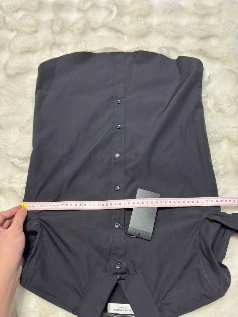 Yves Saint Laurent saint laurentSolid black shirt 2503-Nextarrow Size XS / US 0-2 / IT 36-38 - 7 Thumbnail