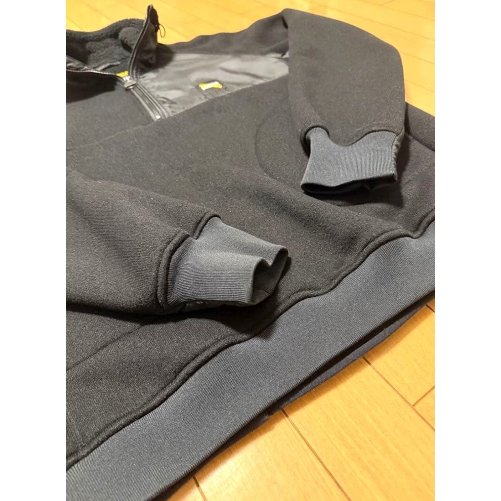 Barbour Barbour Jacket Mens s Black Saturdays NYC Fleece Size Zip Pockets Half Size US S / EU 44-46 / 1 - 6 Thumbnail