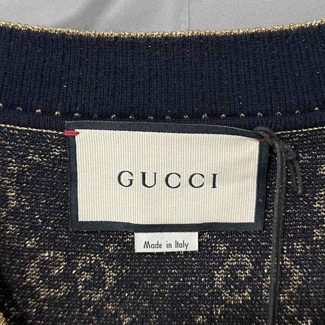 Gucci Gucci GG monogram all over gold thread cardigan XL Size XL / US 12-14 / IT 48-50 - 5 Thumbnail
