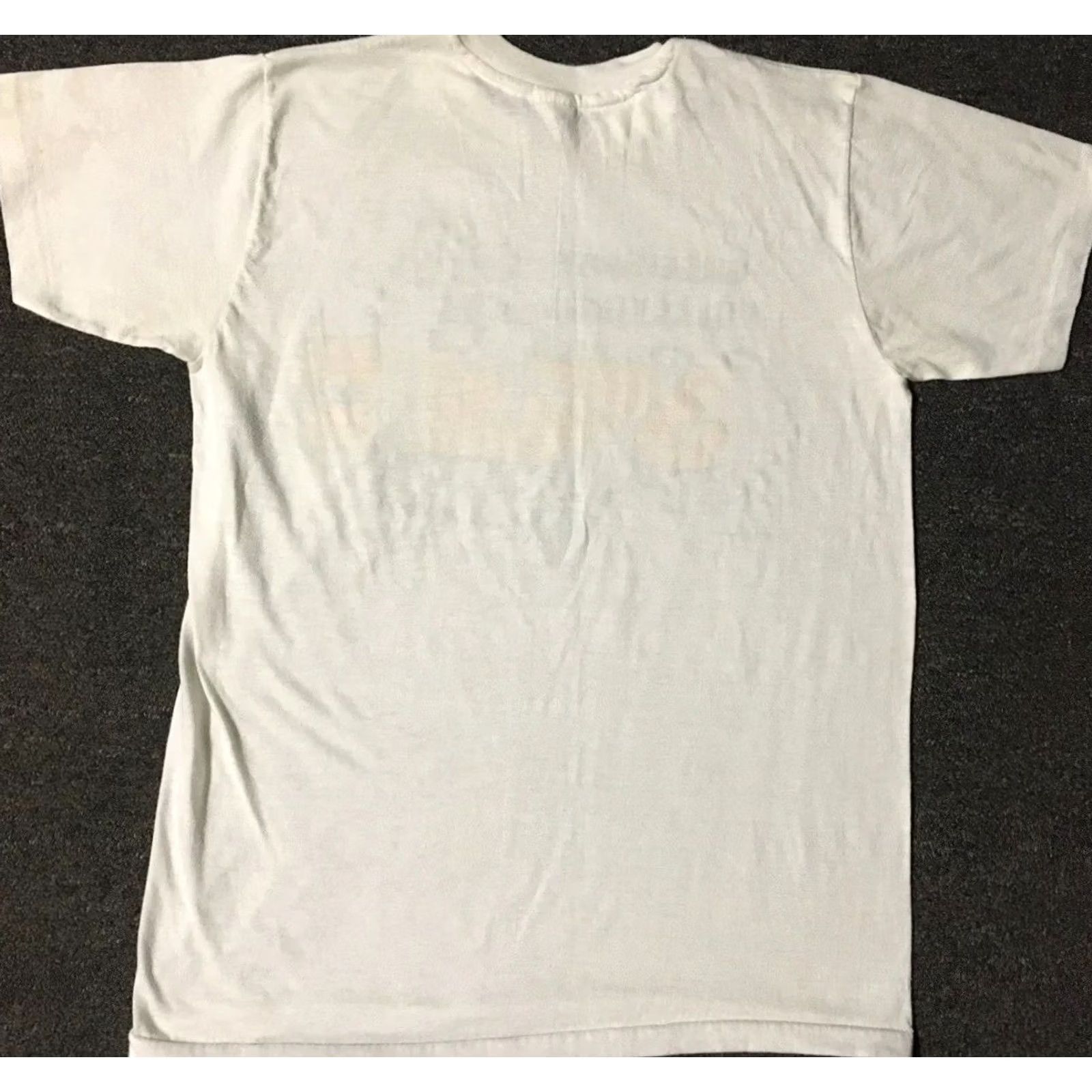 Vintage VINTAGE Single Stitch Shirt Mens S White 80s Greenway School Volleyball Faded Size US S / EU 44-46 / 1 - 7 Thumbnail