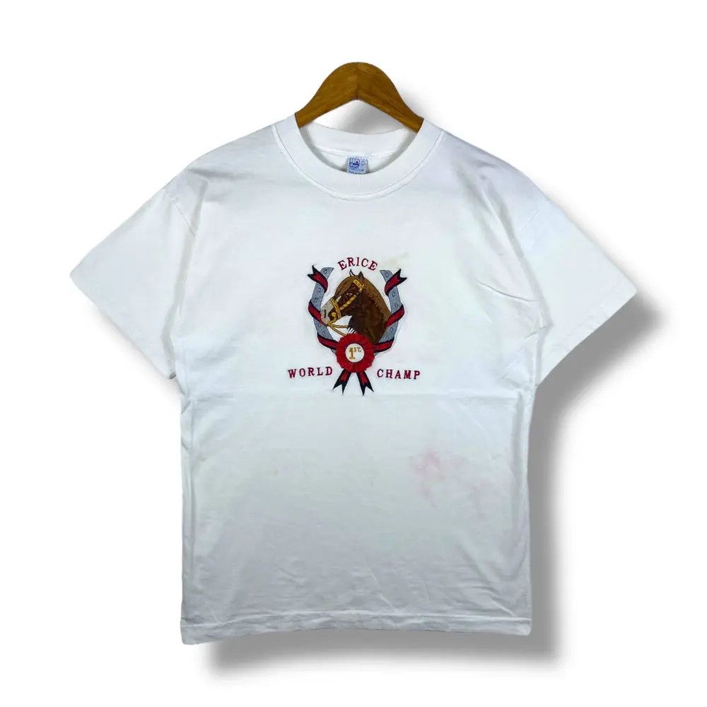 Other ERICE World Champ Equestrian 1st Ribbons Award Tee Shirt Size US L / EU 52-54 / 3 - 1 Thumbnail