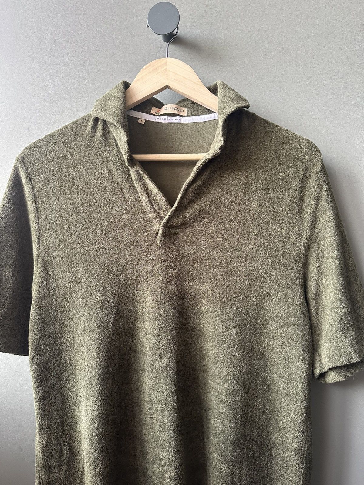 Guy Rover Guy Rover Terry Polo T-Shirt Size L Size US L / EU 52-54 / 3 - 2 Thumbnail
