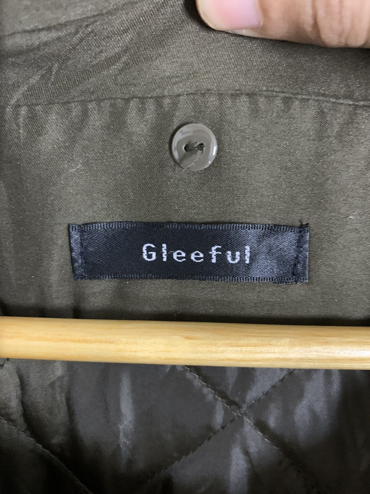 Japanese Brand × Vintage Vintage Gleeful Parka Hoodie Jacket Size US M / EU 48-50 / 2 - 8 Thumbnail