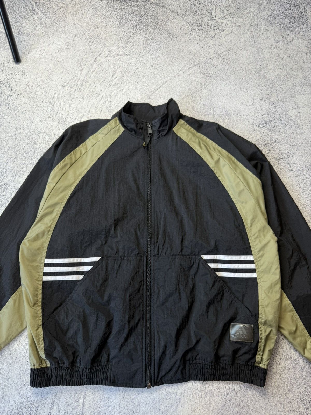 Adidas Vintage Adidas Track Jacket Nylon Y2K Size US L / EU 52-54 / 3 - 14 Thumbnail