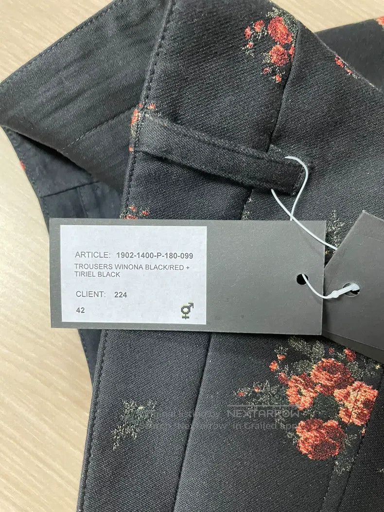 Ann Demeulemeester Ann Demeulemeester Size M pants 19 fall/winter jacquard pa Size US 26 / EU 42 - 7 Thumbnail