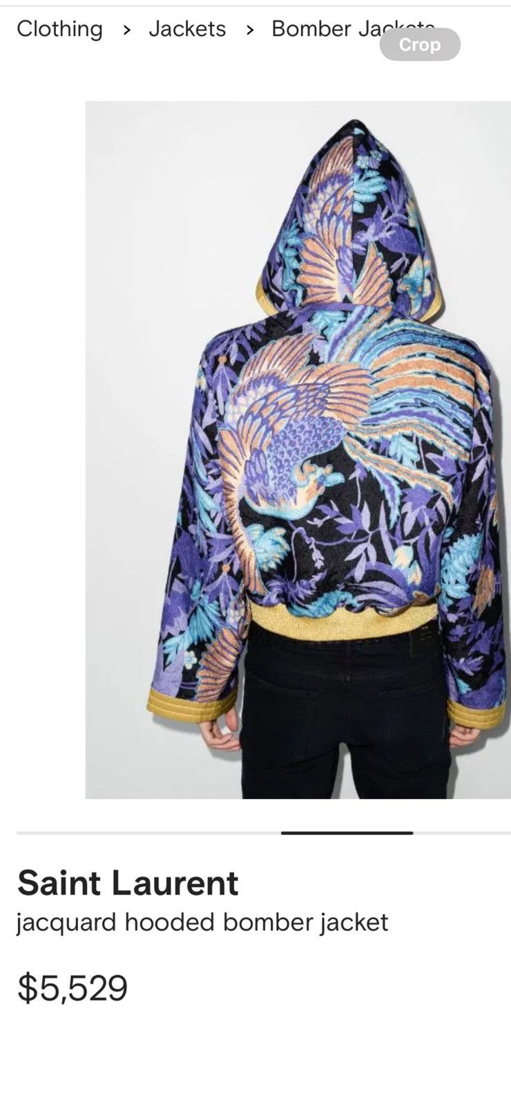 Saint Laurent Paris Saint Laurent mens Kimono jacket. 54/44. $5900 Size US L / EU 52-54 / 3 - 2 Thumbnail