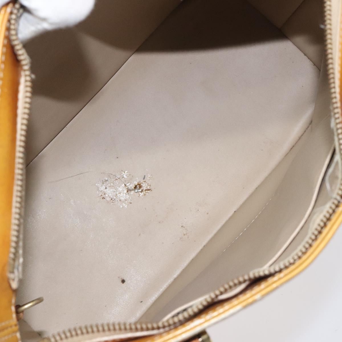 Louis Vuitton LOUIS VUITTON Monogram Vernis Houston Hand Bag Beige M91004 Size ONE SIZE - 10 Thumbnail