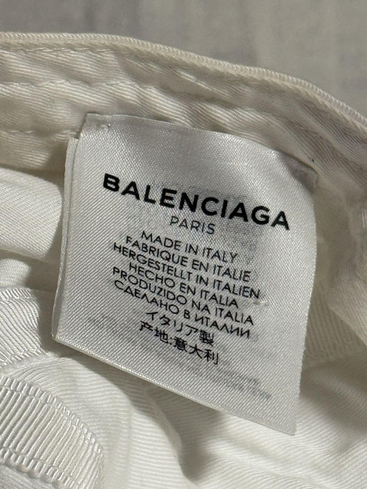 Balenciaga Cap Balenciaga Paris Size ONE SIZE - 5 Thumbnail