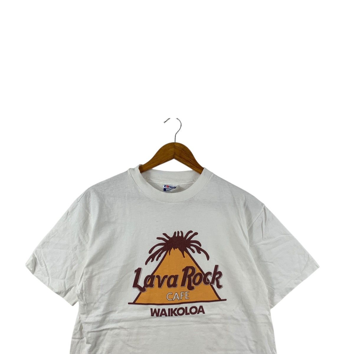 Vintage Vintage 90’ LAVA ROCK CAFE Waikoloa Hawaii Beach Tee Shirt Size US L / EU 52-54 / 3 - 2 Thumbnail