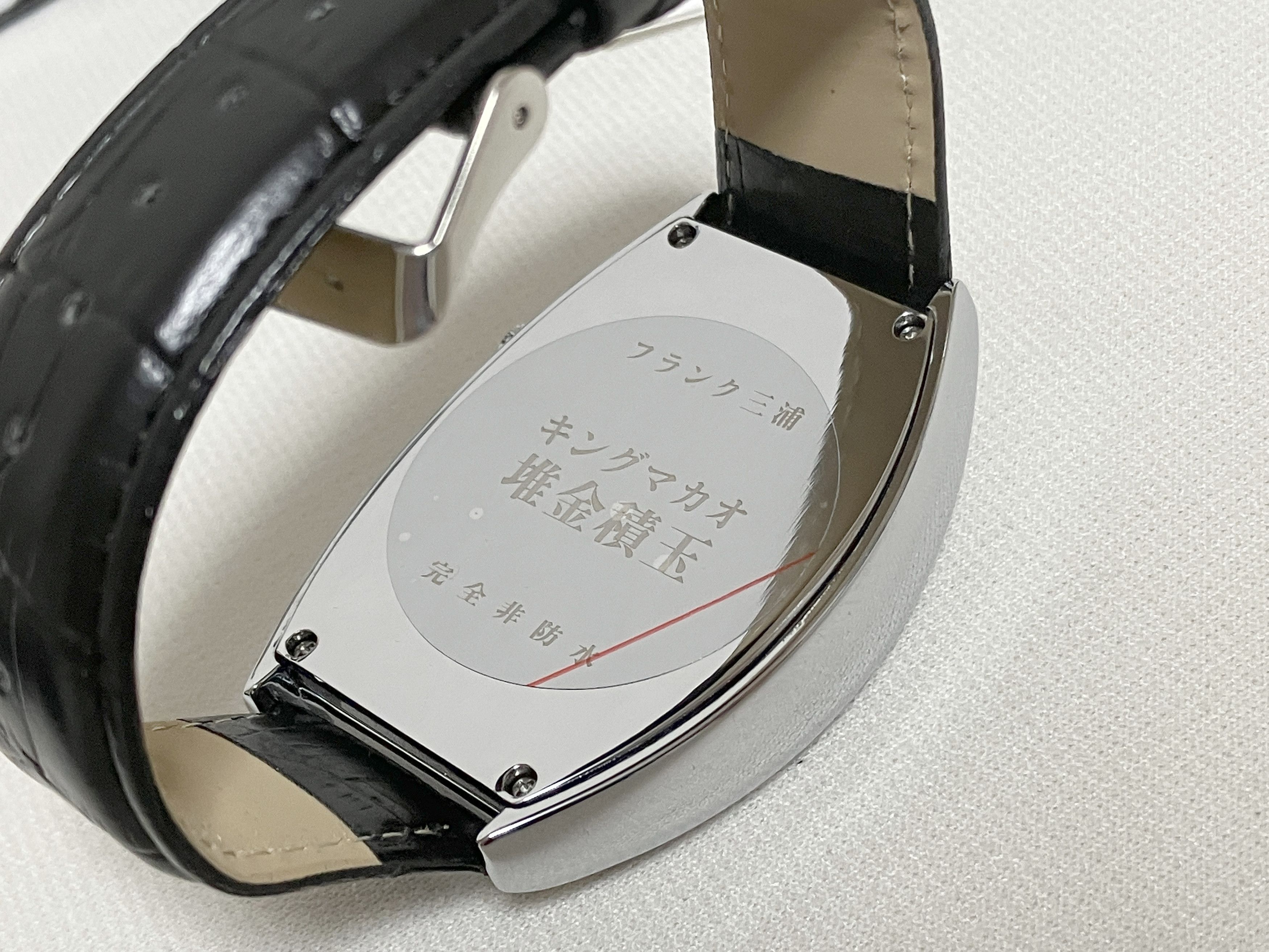 Japanese Brand Frank Miura Life's a Gamble Watch King Macau Dice black Size ONE SIZE - 10 Thumbnail
