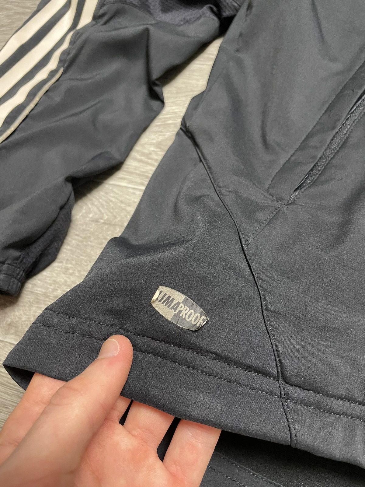 Adidas Vintage Adidas Climaproof 3 Stripe Light Jacket Size US XL / EU 56 / 4 - 6 Thumbnail