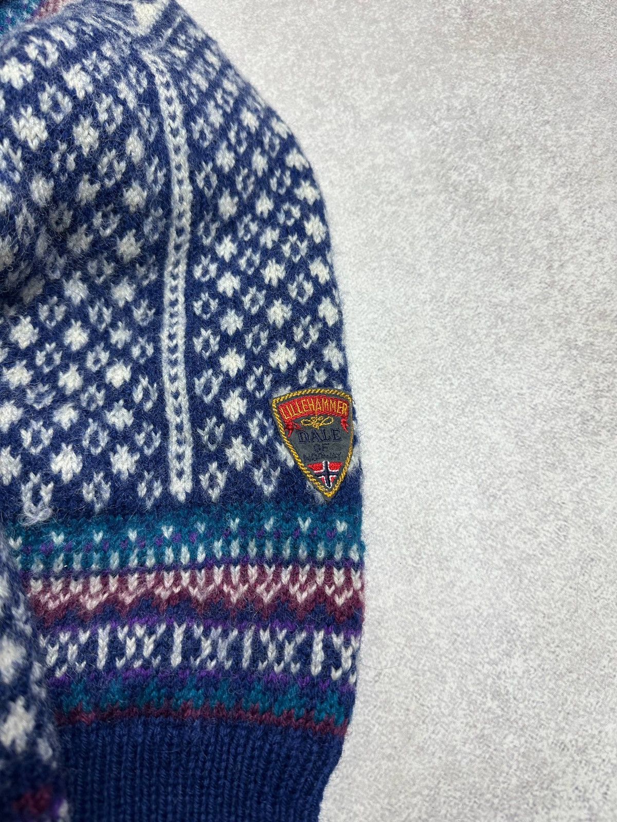 Dale Of Norway Vintage Dale Of Norway Wool Knit Abstract Sweater S Size US S / EU 44-46 / 1 - 3 Thumbnail
