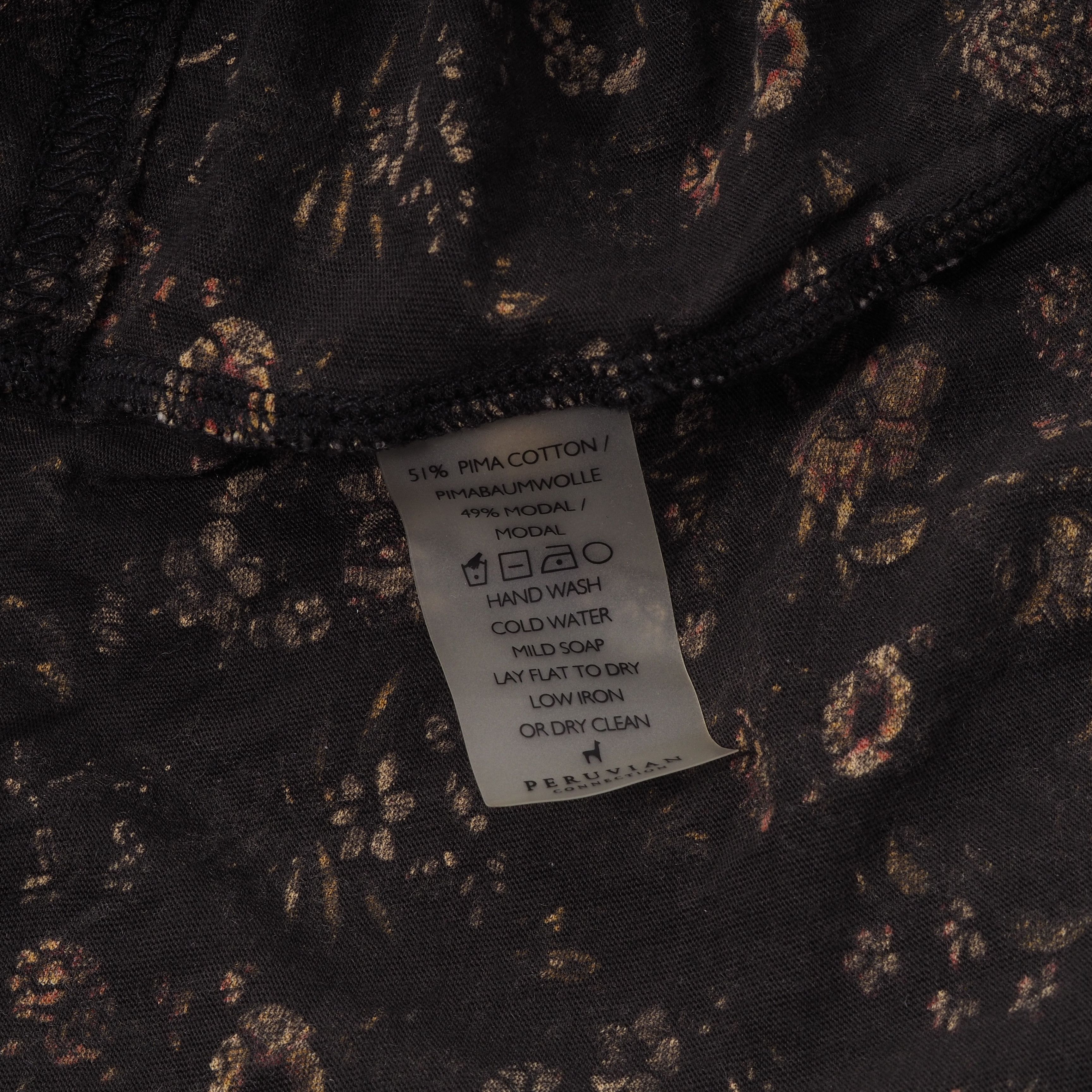 Other Peruvian Connection Floral Pima Cotton Modal Dress Size M / US 6-8 / IT 42-44 - 5 Thumbnail