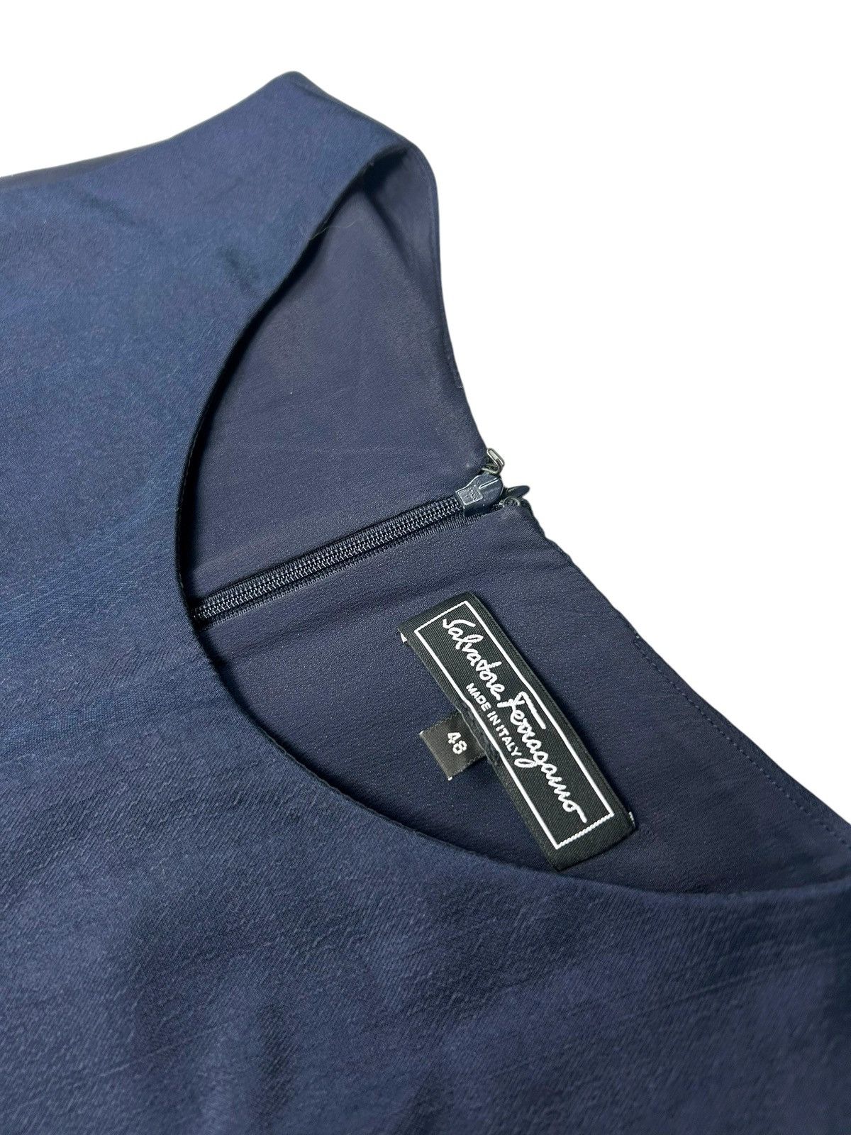 Salvatore Ferragamo Salvatore Ferragamo blue dress Size XL / US 12-14 / IT 48-50 - 3 Thumbnail