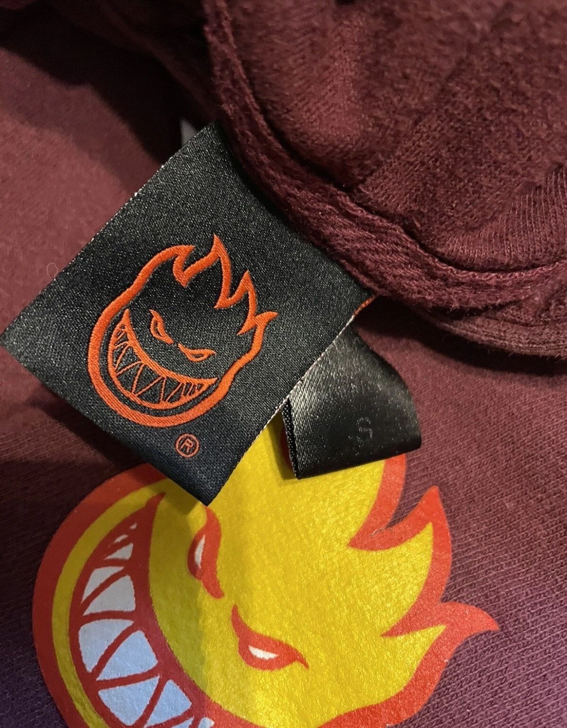 Spitfire Vintage Spitfire Pullover Flame Hoodie Mens Small Size US S / EU 44-46 / 1 - 3 Thumbnail
