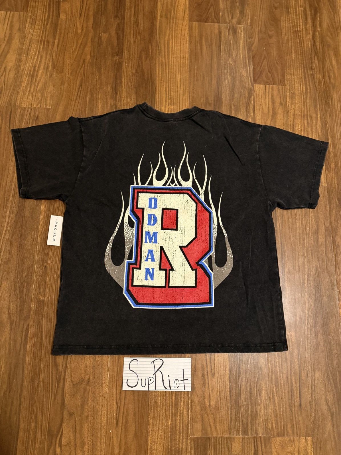 Pacsun Dennis Rodman Face Tee Size US L / EU 52-54 / 3 - 2 Thumbnail
