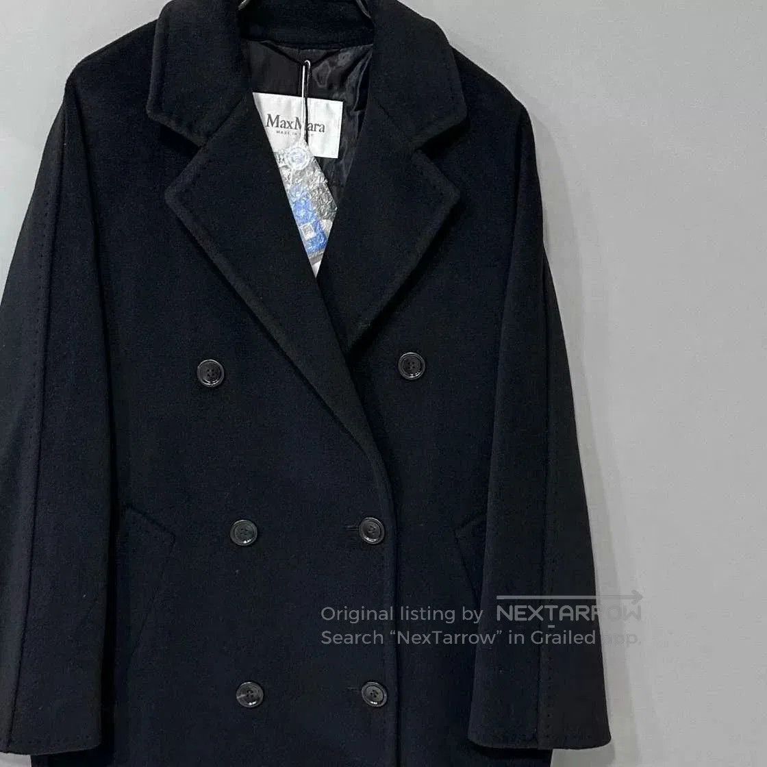 Other black 101801 short coat by MaxMara. Size US S / EU 44-46 / 1 - 2 Thumbnail