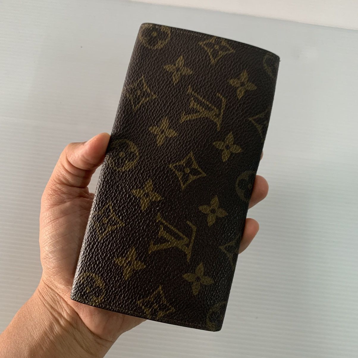 Louis Vuitton Louis Vuitton Monogram Leather Long Wallet Size ONE SIZE - 3 Thumbnail