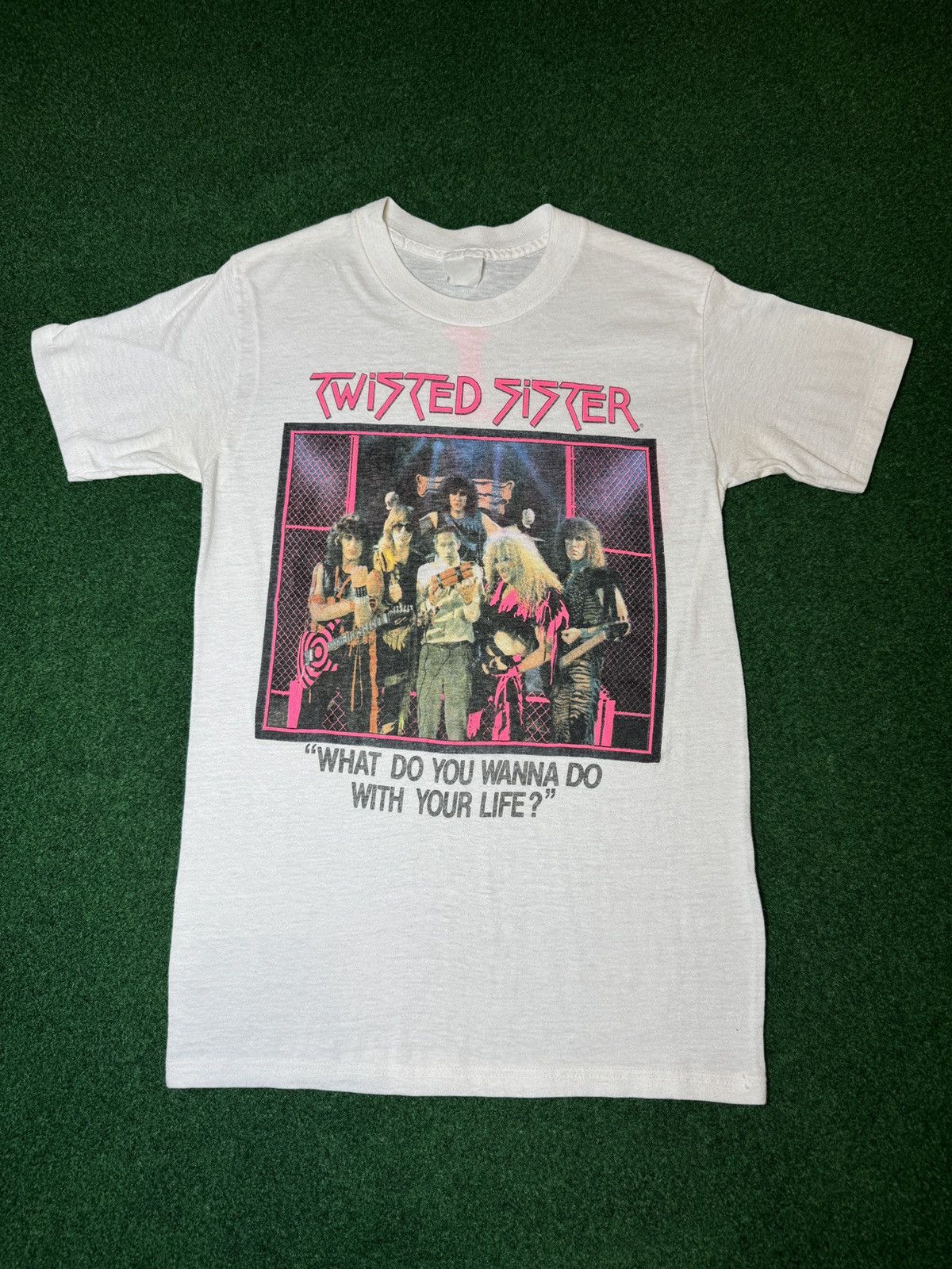 Vintage 80s Twisted Sister Original I Wanna Rock T Shirt