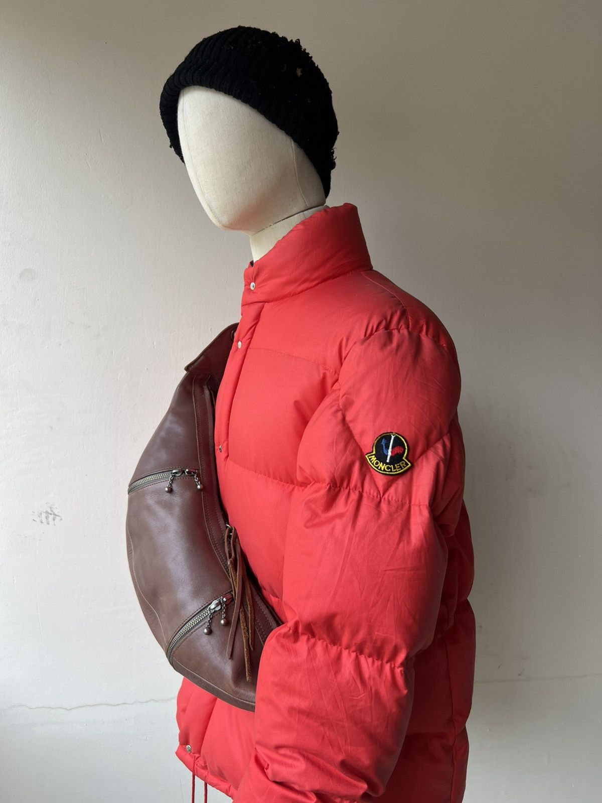 Alfredo Bannister × Leather Alfredo Bannister Patina Leather Multi Pocket Banana Bag Size ONE SIZE - 2 Thumbnail