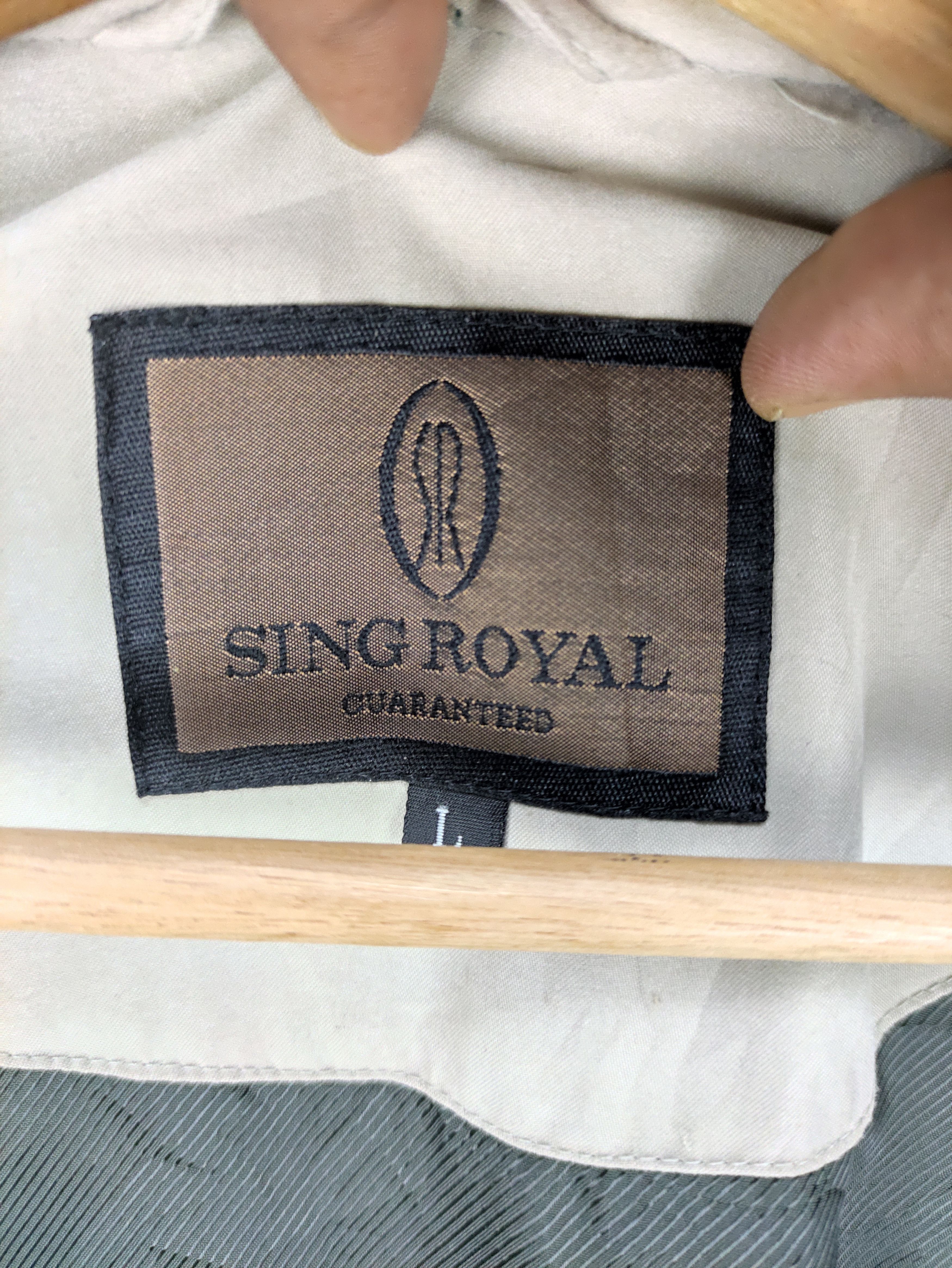 Japanese Brand × Vintage Steals🔥Vintage Jacket Zip Up by Sing Royal Size US L / EU 52-54 / 3 - 3 Thumbnail