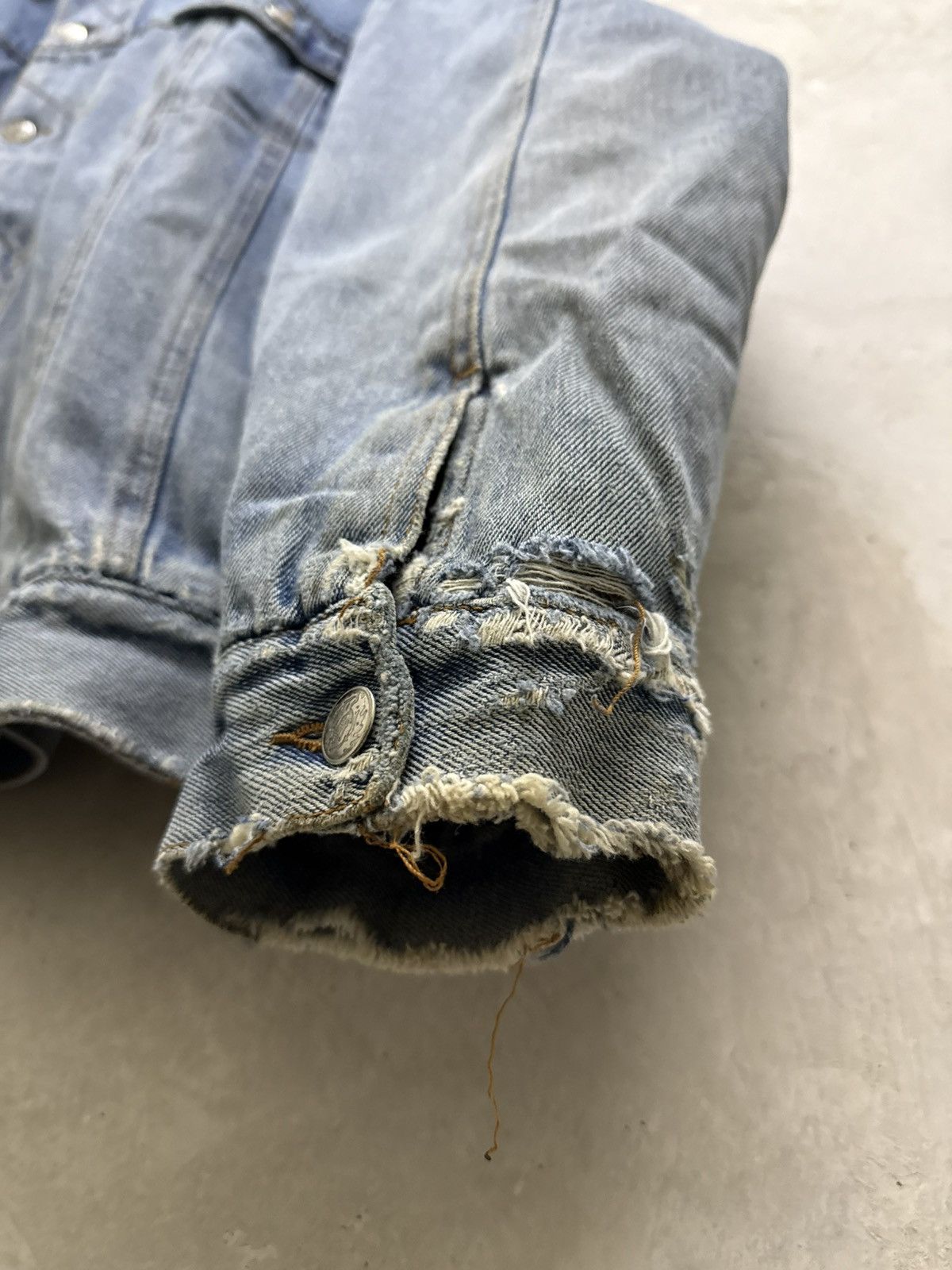 Kapital Vintage Distressed Cold Storage kapital style Denim Jacket Size US XXL / EU 58 / 5 - 7 Thumbnail