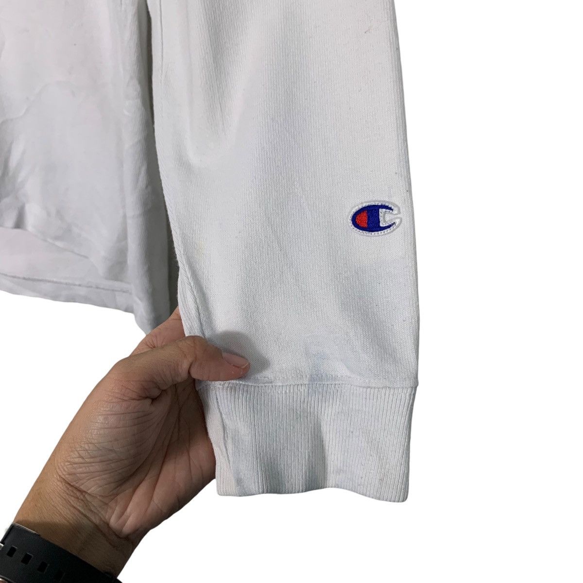 Champion CHAMPION Center Logo Half Button Pullover Hoodie #2429-C109 Size US M / EU 48-50 / 2 - 12 Thumbnail