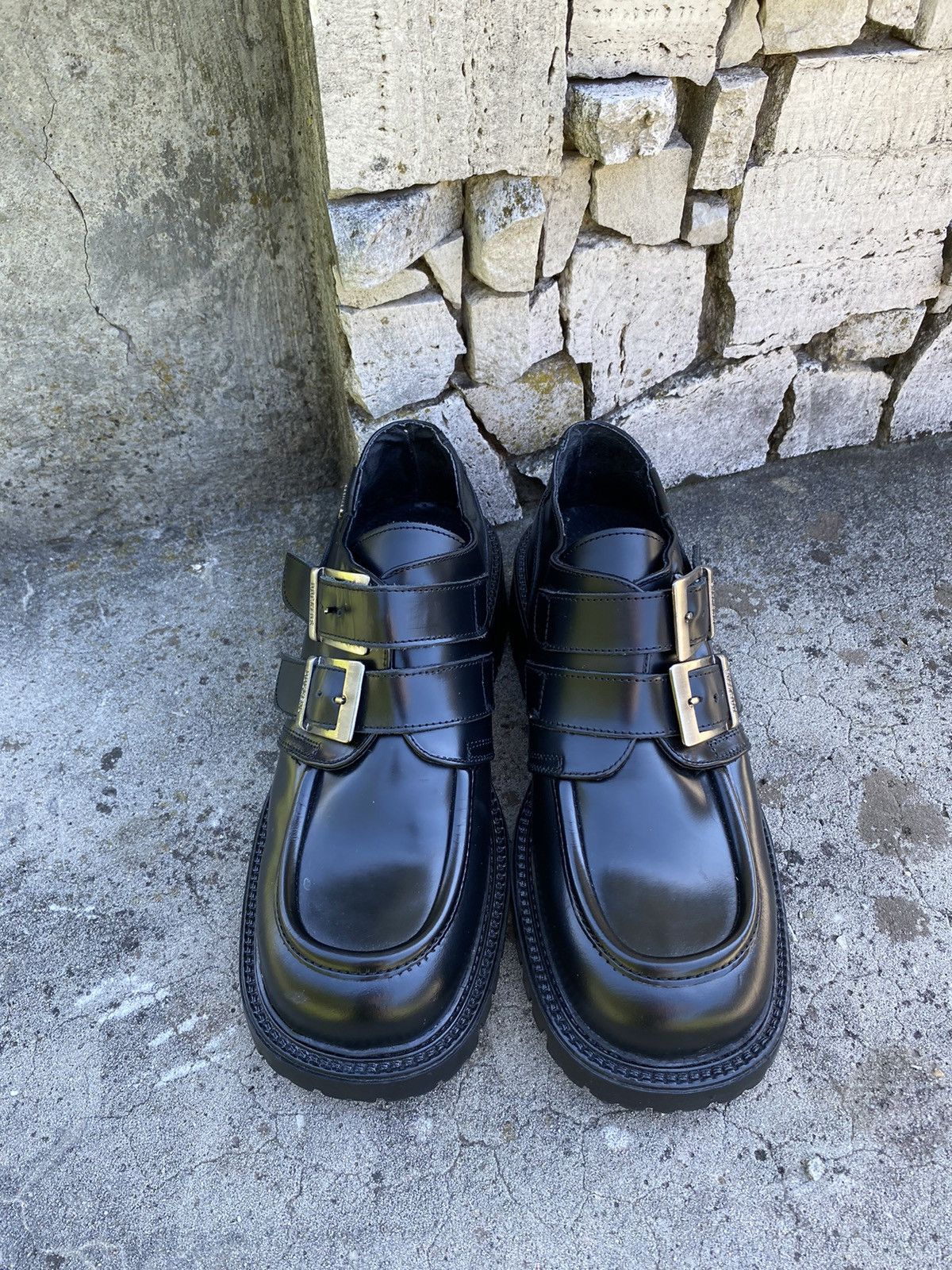 Dockers × Vintage Dockers vintage Chunky Leather Shoes Goth Avan Garde Size US 8 / EU 41 - 3 Thumbnail
