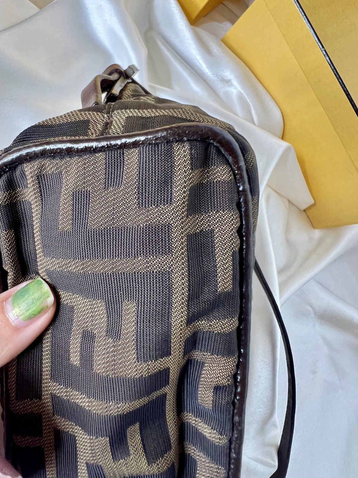 Fendi Fendi Zucca Mini Pochette Shoulder Bag Size ONE SIZE - 17 Thumbnail