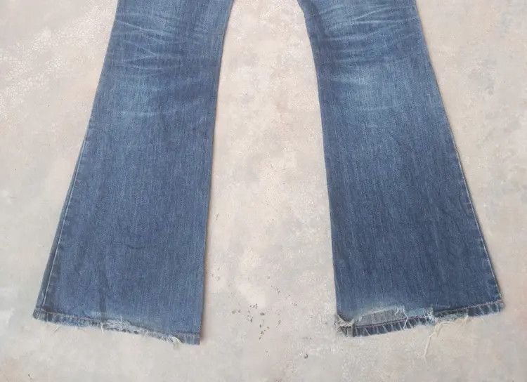 Japanese Brand Vintage Jouer Aux Echecs Hysteric Glamour Style Flared Jeans Size US 28 / EU 44 - 3 Thumbnail