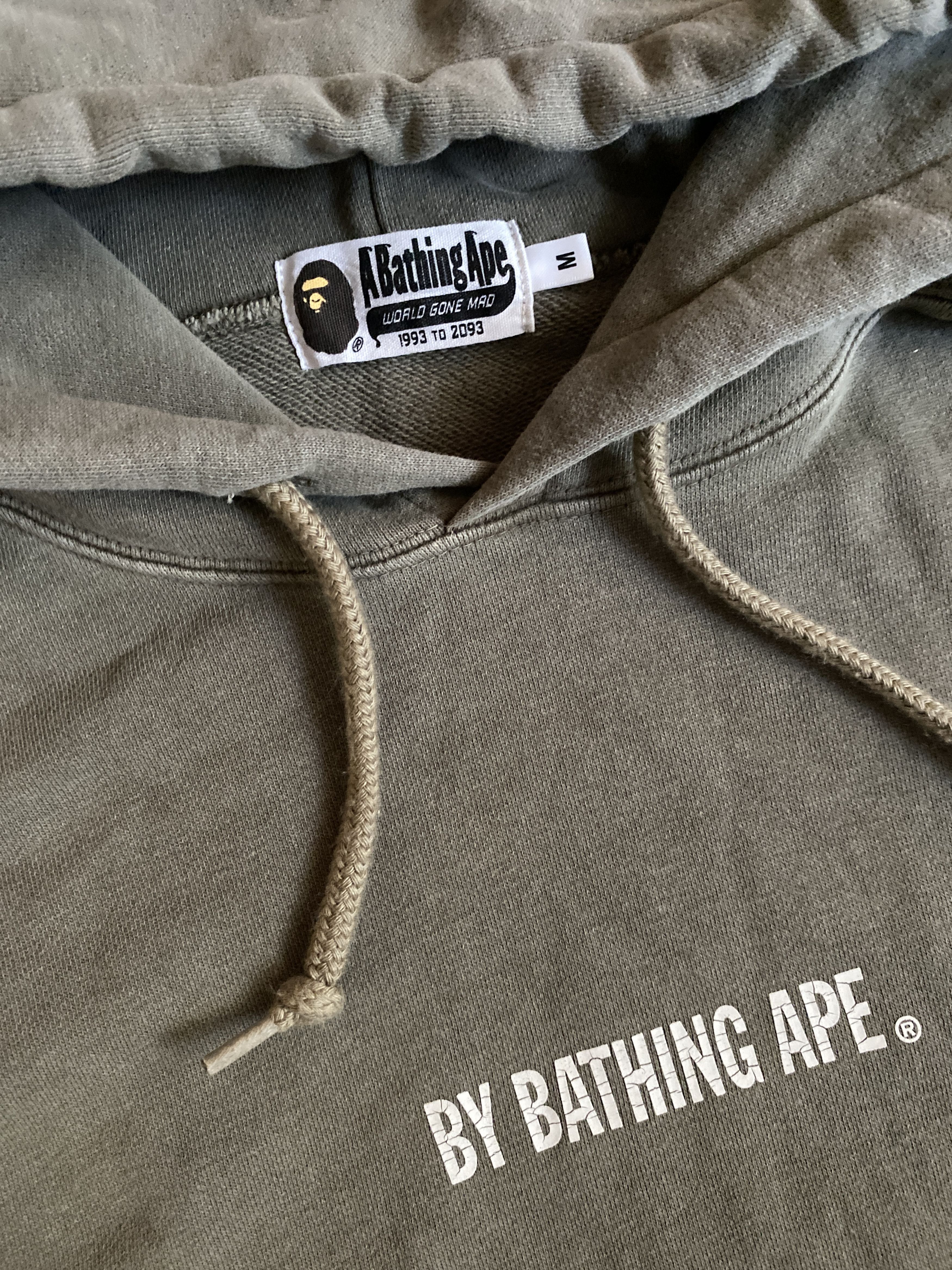 Bape By Bathing Ape Typeface Hoodie Size US L / EU 52-54 / 3 - 3 Thumbnail
