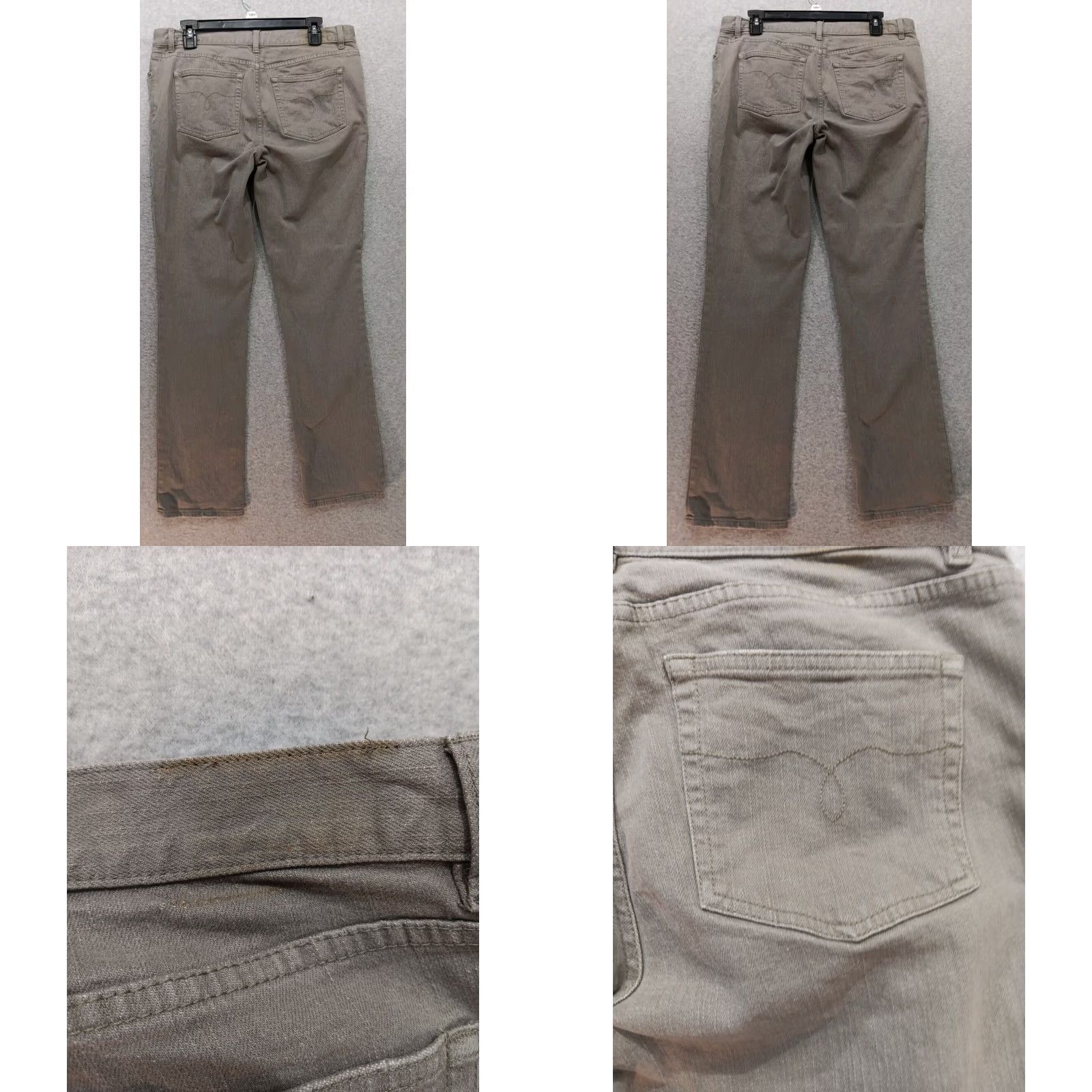 Ralph Lauren Ralph Lauren LRL Jeans Co Jeans Women's 10 Straight Classic 5-Pocket Denim Slimming Mid Rise Blue Gray Size 32" / US 10 / IT 46 - 8 Thumbnail
