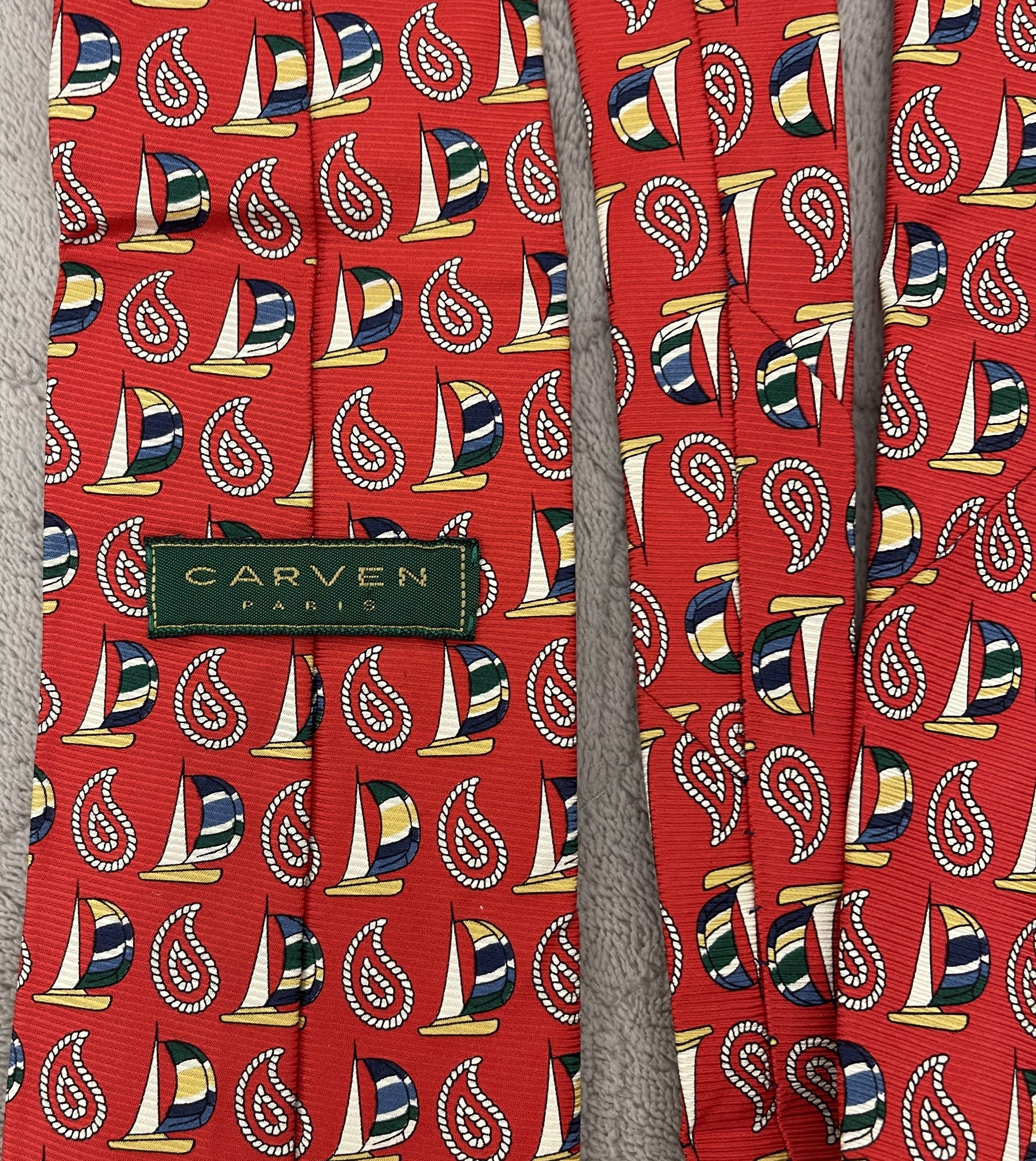 Carven × SHIPS × Vintage CARVEN PARIS Vintage Tie Ships Size ONE SIZE - 3 Thumbnail