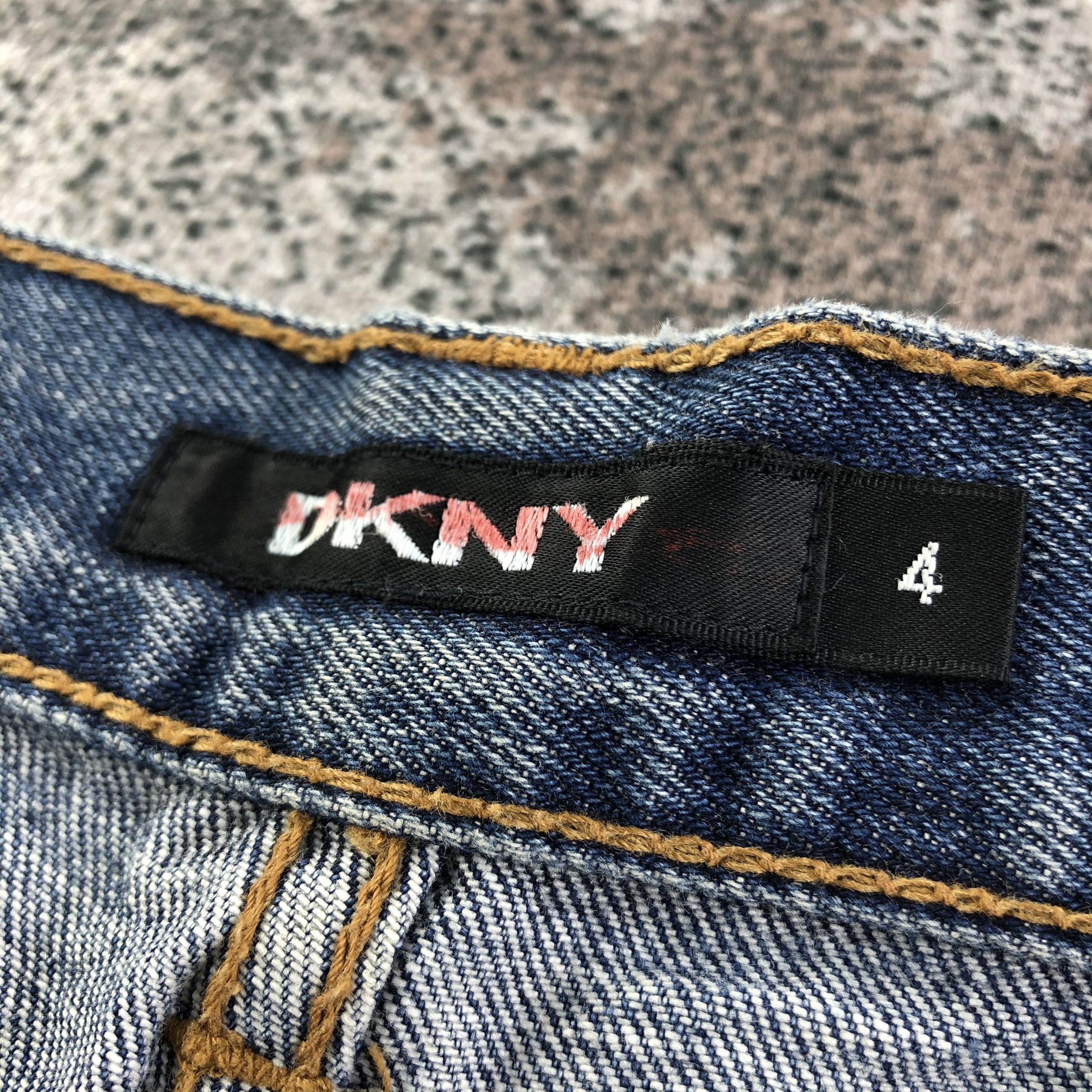 DKNY DKNY Jeans Blue Baggy Flare Denim KJ1586 Size 30" / US 8 / IT 44 - 8 Thumbnail
