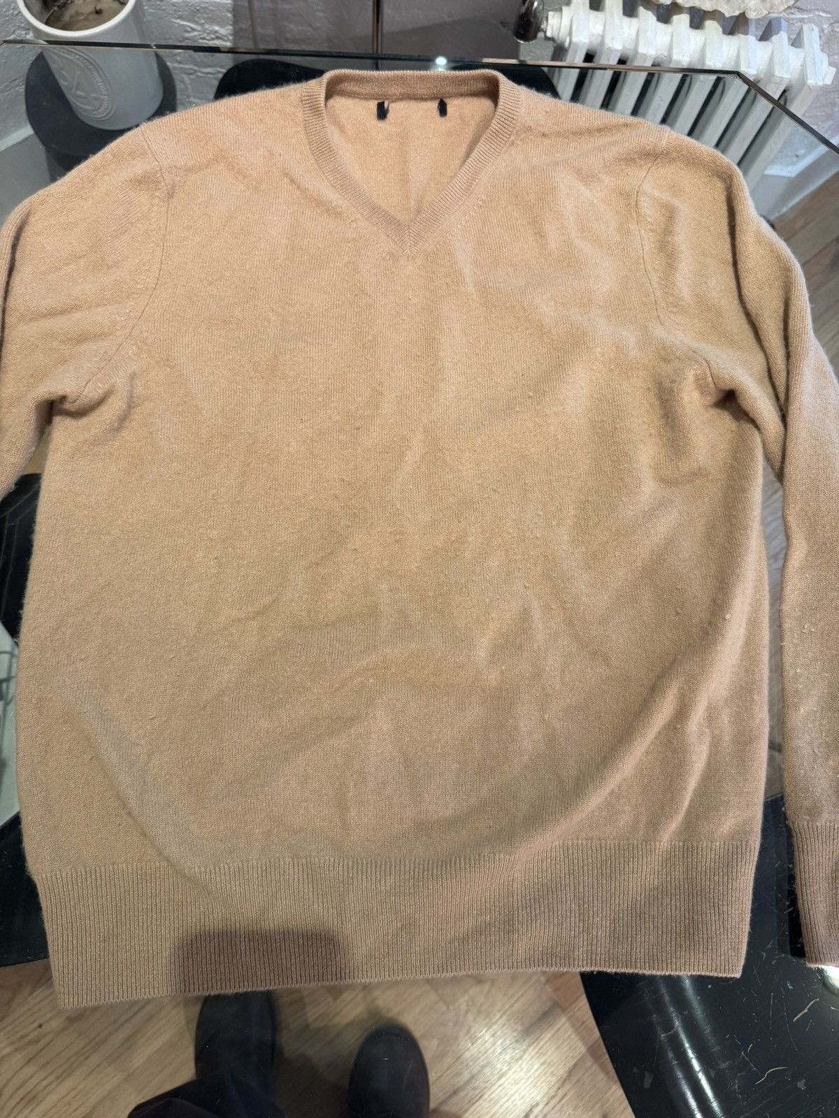 NAADAM Nadaam v neck cashmere sweater Size US M / EU 48-50 / 2 - 1 Thumbnail